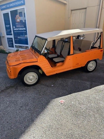 location CITROEN Méhari "LA MANDARINE" à Nice