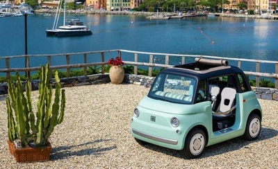 location FIAT TOPOLINO DOLCE VITA à Cavalaire-sur-Mer